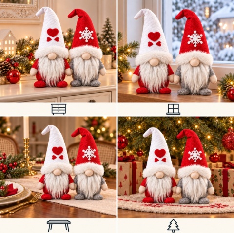 2x Figurka skrzat 28cm